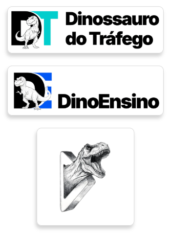 Rebranding da Dinossauro do Tráfego e Roberto Dino, criação da DinoEnsino
