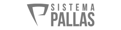 Logo Sistema Pallas - cinza